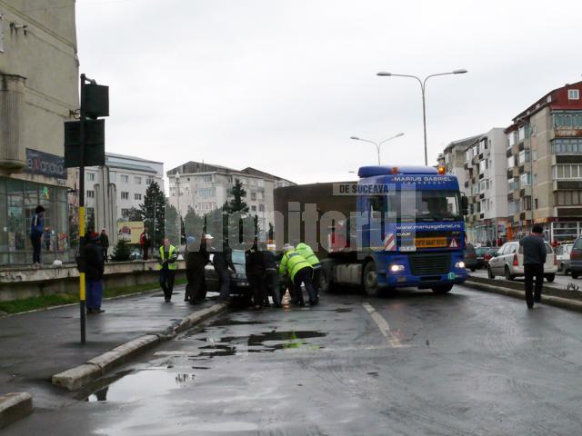 Transporturile speciale au dat peste cap traficul din Fălticeni