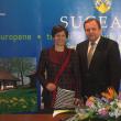 Excelenţa sa Tanya van Gool s-a întâlnit cu preşedintele Consiliului Judeţean, Gheorghe Flutur