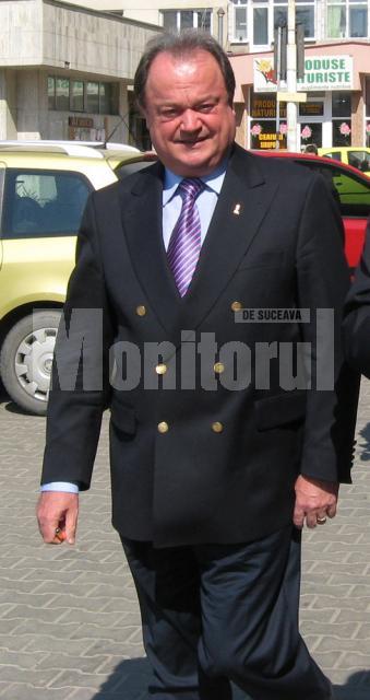 Secretarul general al PD-L, Vasile Blaga, a declarat la Gura Humorului că adversarii săi sunt în PSD şi PNL