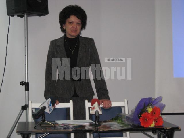 Camelia Iordache, preşedinta Organizaţiei „Salvaţi Copiii” - Filiala Suceava