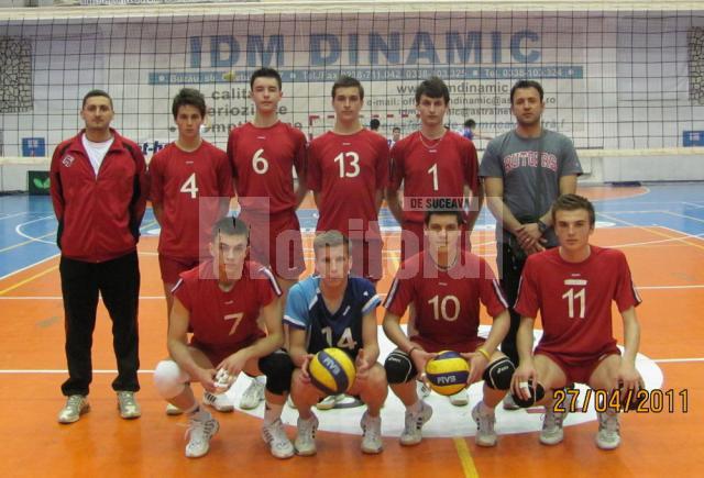 Echipa de volei cadeţi a CSŞ Nicu Gane Fălticeni, la un pas de o performanţă notabilă