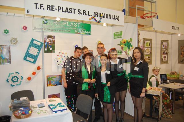 Reprezentantii clasei a X-a C Colegiul Economic, in Lituania