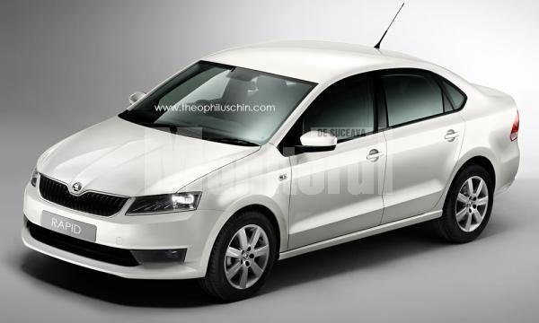 Skoda Rapid Rendering