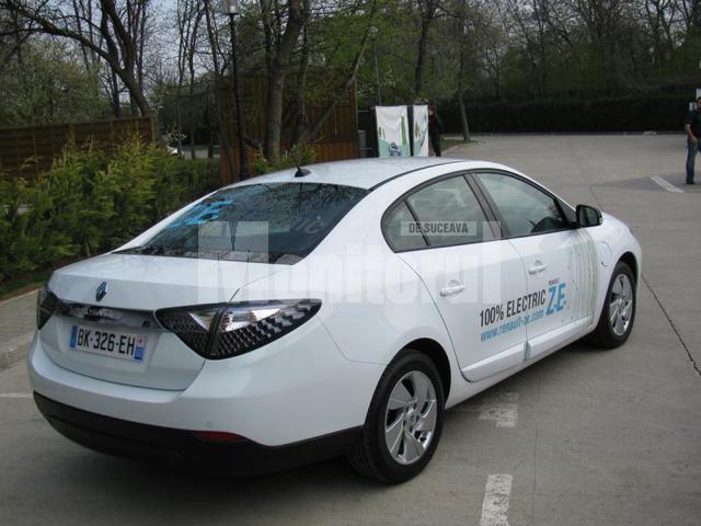 Renault şi-au manifestat intenţia ca cel târziu până la finele anului 2012 să înfiinţeze în Suceava un parc auto de minim 50 de vehicule electrice