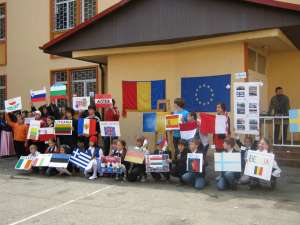 Ziua Europei, sărbătorită de elevii de la Şcoala Nr.1 din Suceava