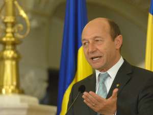 Preşedintele Traian Băsescu Foto: Sorin LUPŞA