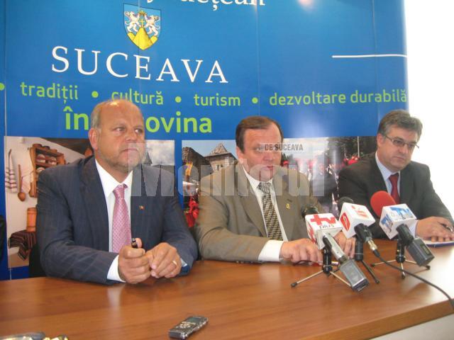Aurel Olărean, Gheorghe Flutur şi Gheorghe Pilă