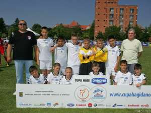 Copiii de la Şcoala Generală nr. 7 Suceava au pierdut ambele meciuri disputate la turneul final al Cupei Hagi Danone