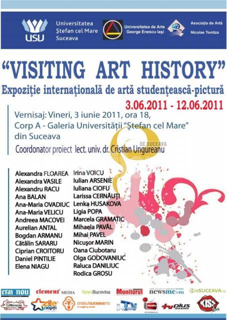 Expoziţia internaţională de artă studenţească „Visiting Art History”