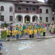 Copii de grădiniţă au participat la un concurs de desene pe asfalt