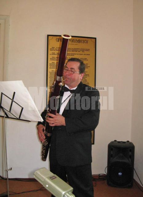 Invitat special fagotistul Vasile Macovei