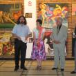 Vernisajul expoziţiei de pictură Visiting Art History în prezenţa rectorilor celor două universităţi partenere