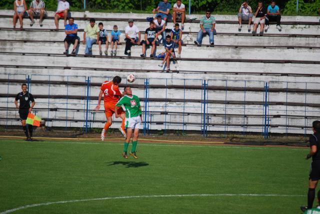 Sporting a promovat în Liga a III-a după un meci echilibrat în compania celor de la FCM II Târgu Mureş. Foto: Codrin ANTON
