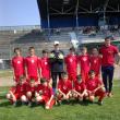 Tinerii fotbalişti antrenaţi de Adrian Cerlincă au avut parte de adversari puternici la turneul de la Piatra Neamţ