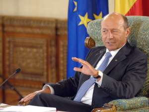Preşedintele Traian Băsescu. Foto: Sorin LUPSA