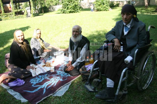 Gheorghe David împreună cu familia, la Suceava