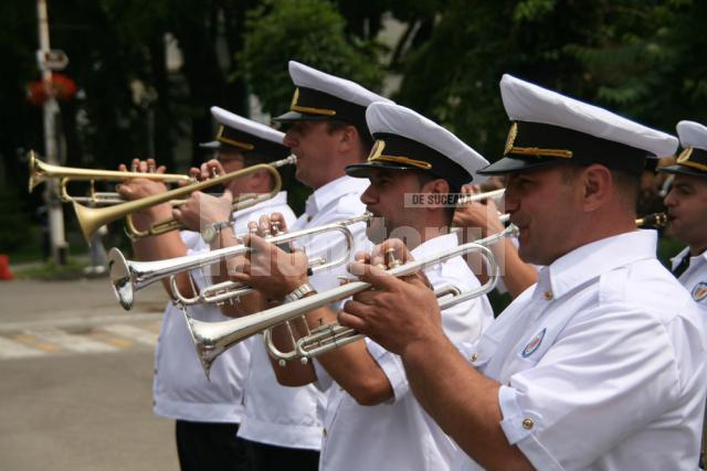 Ceremonia organizată cu prilejul „Zilei Drapelului Naţional”