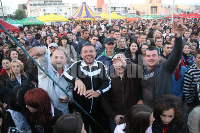 Mii de suceveni au asistat la concertele de Zilele Sucevei