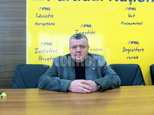 Consilierul municipal sucevean al PNL Corneliu Vornicu