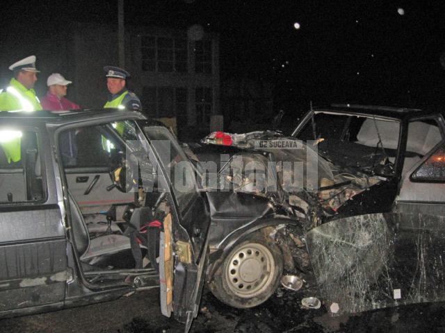 Accidentul de pe 17 septembrie 2008, între Ipoteşti şi Bosanci, soldat cu un mort şi patru răniţi