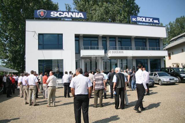 Reprezentanta Scania in Suceava, in incinta service-ului SC Rolex SRL