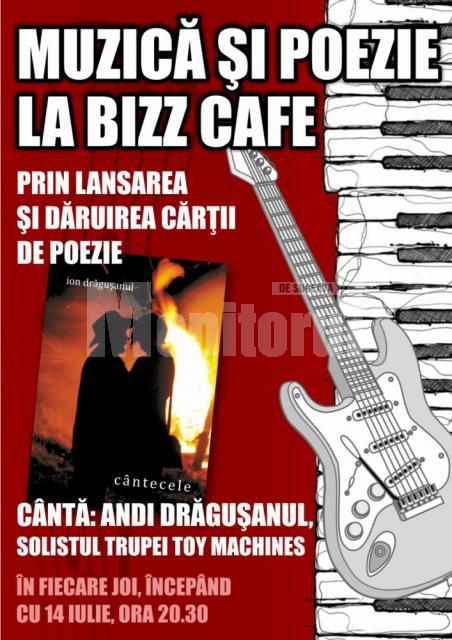 Muzică şi poezie la Bizz Cafe
