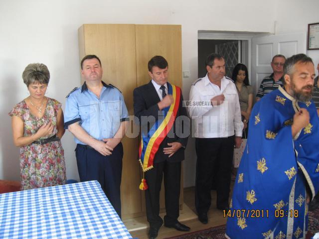 Ieri, în prezenţa oficialităţilor locale, a fost organizată inaugurarea oficială a postului montan de jandarmi de la Frasin