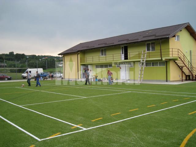 Bază sportivă modernă în satul Sf. Ilie