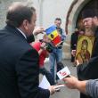 Flutur a adus la Putna steagul României şfinţit în Catedrala Sf. Stefan din Viena