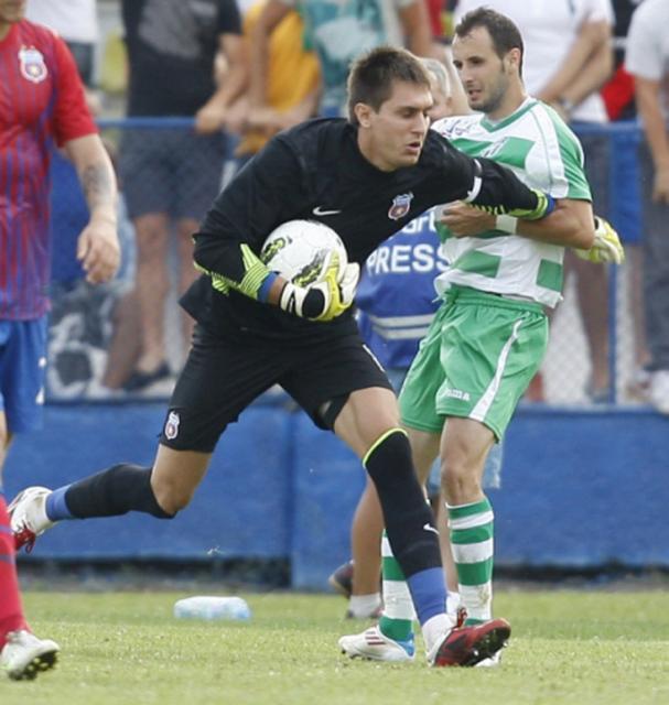 Steaua nu a reuşit să învingă echipa care sezonul trecut termina pe locul patru în Liga a II-a