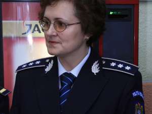 Comisarul şef de poliţie Angela Cleopatra Irimia