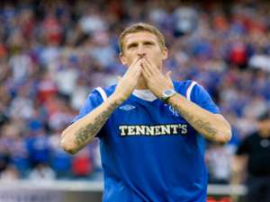 Goian a fost prezentat suporterilor la pauza meciului Glasgow Rangers - Malmo FF