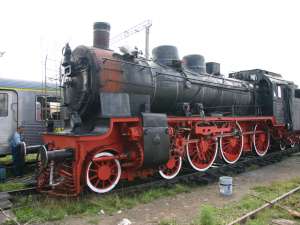 Locomotiva trenului de epocă
