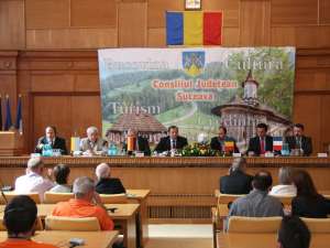 Gheorghe Flutur s-a întâlnit cu delegaţiile regiunilor Schwaben - Germania, Mayenne – Franţa şi Cernăuţi – Ucraina