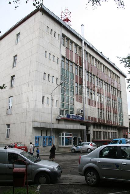 Clădirea Romtelecom Suceava, pregătită pentru evacuare