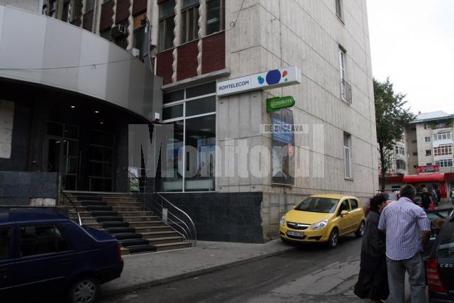 Din sediul central al Romtelecom Suceava au fost scoase câteva sute de tone de echipament
