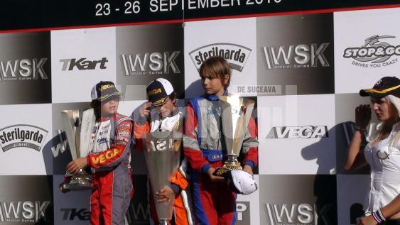 Dionisios Marcu s-a bucurat de câştigarea campionatului mondial de karting
