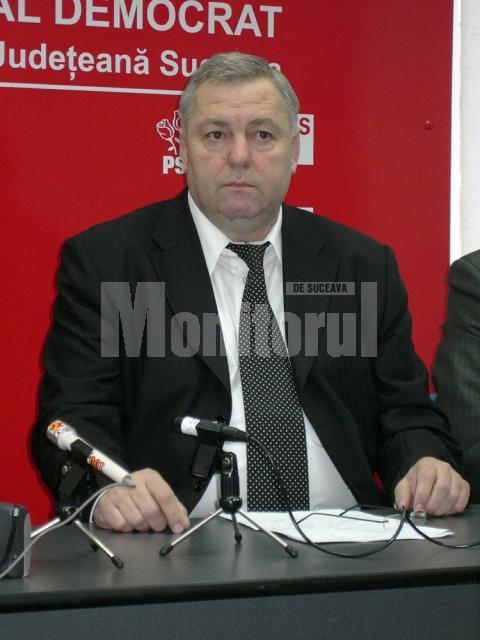Preşedintele PSD Fălticeni, deputatul Ioan Stan
