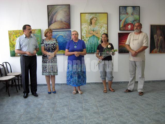 Vernisajul expoziţiei Culoare - Formă - Expresie, la Galeria Ion Irimescu Suceava