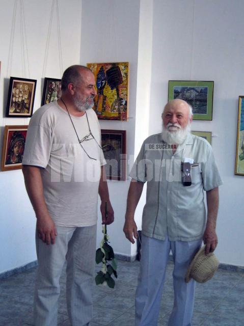 Niculai Moroşan şi Dumitru Rusu, doi artişti, două generaţii