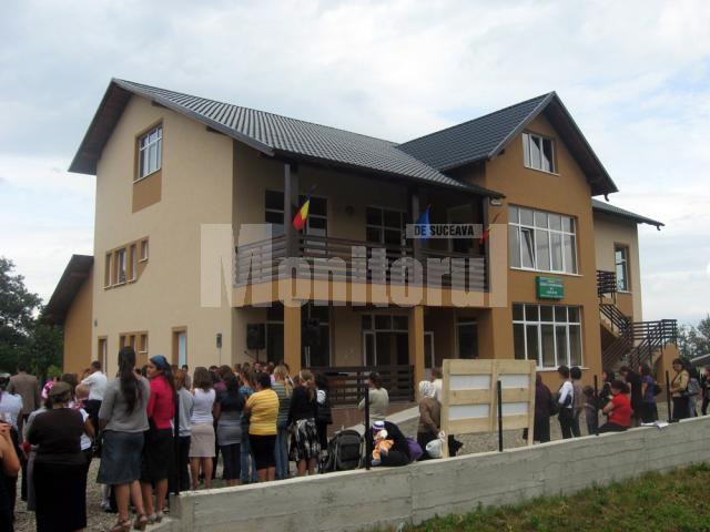 Flutur a inaugurat o grădiniţă nouă în comuna Vicovu de Jos