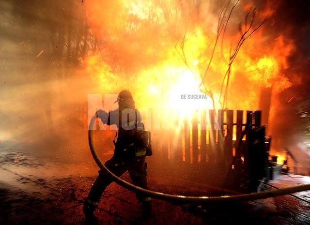 Pentru stingerea incendiului au intervenit pompieri de la Solca şi Rădăuţi, precum şi de la serviciile voluntare din Arbore, Todireşti, Comăneşti şi Cajvana