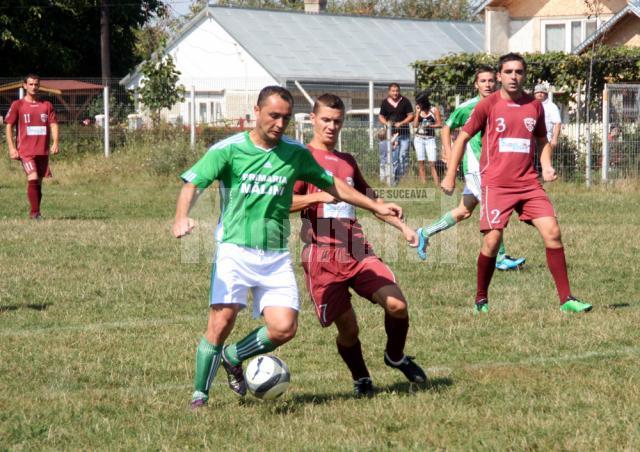 Rapid CFR II Mihoveni a cedat pe teren propriu în faţa Forestei Mălini, scor 2-4