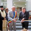 Primarul Aurel Olărean şi preşedintele CJ Suceava, Gheorghe Flutur, inaugurând lucrările de modernizare a Parcului Zoologic din municipiul Rădăuţi
