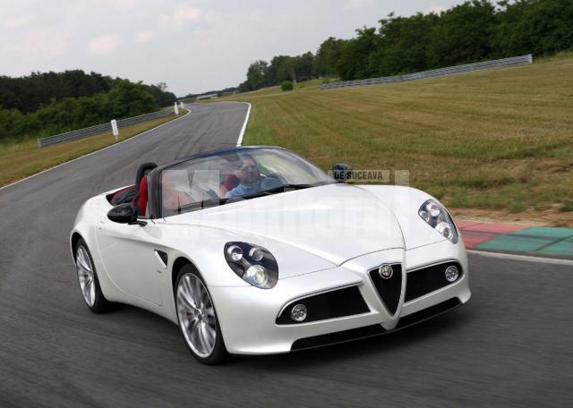 Alfa Romeo 8C Spider va fi produsă în 500 de exemplare