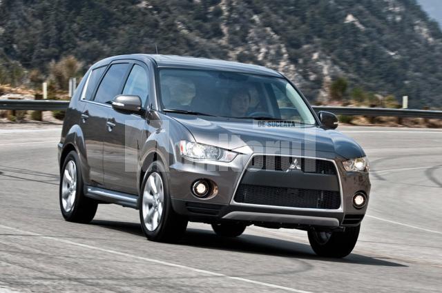 Mitsubishi Outlander, restilizat discret