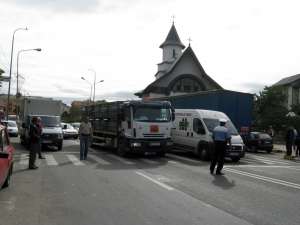 Accidentul s-a petrecut lângă Biserica Sf. Andrei din cartierul Burdujeni