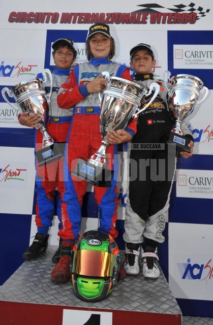 Dionisios Marcu a devenit dublu campion mondial la karting
