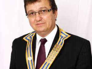 Preşedintele Clubului Rotary din Suceava, Vasile Mocanu