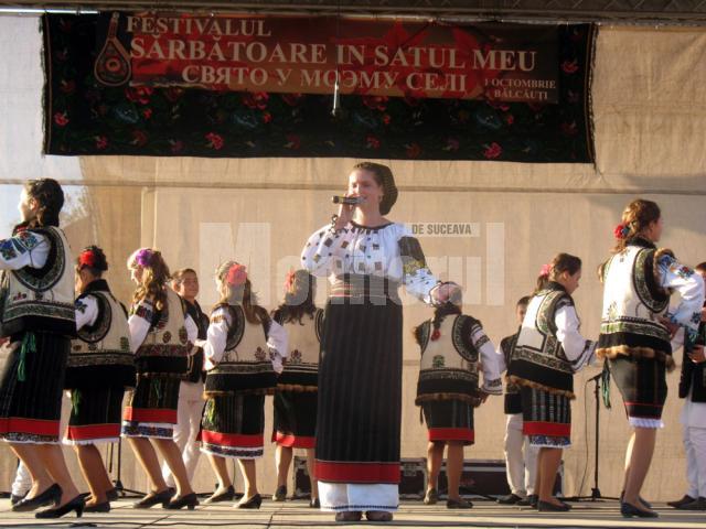 Comuna Bălcăuţi a găzduit Festivalul folcloric „Sărbătoare în satul meu”